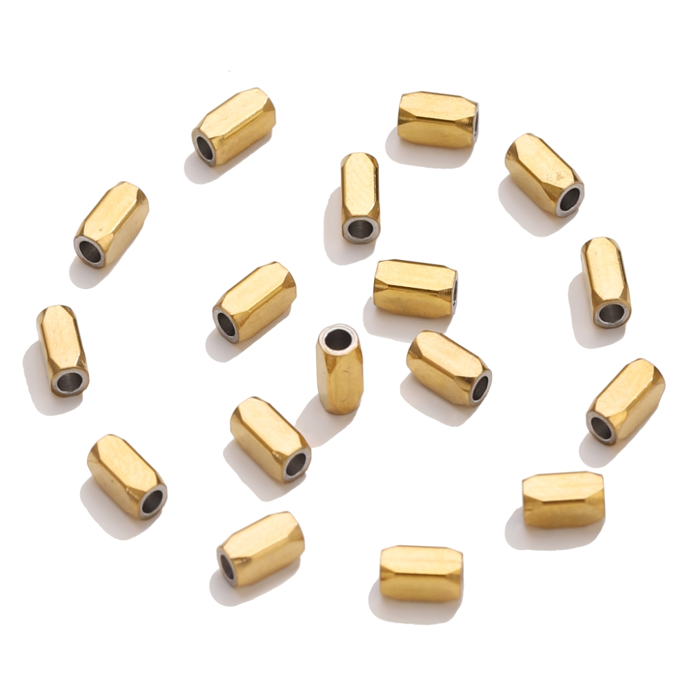 20pcs 18K Gold Stainless Steel - Jewelry Making Supplies Wholesale 评论和价格