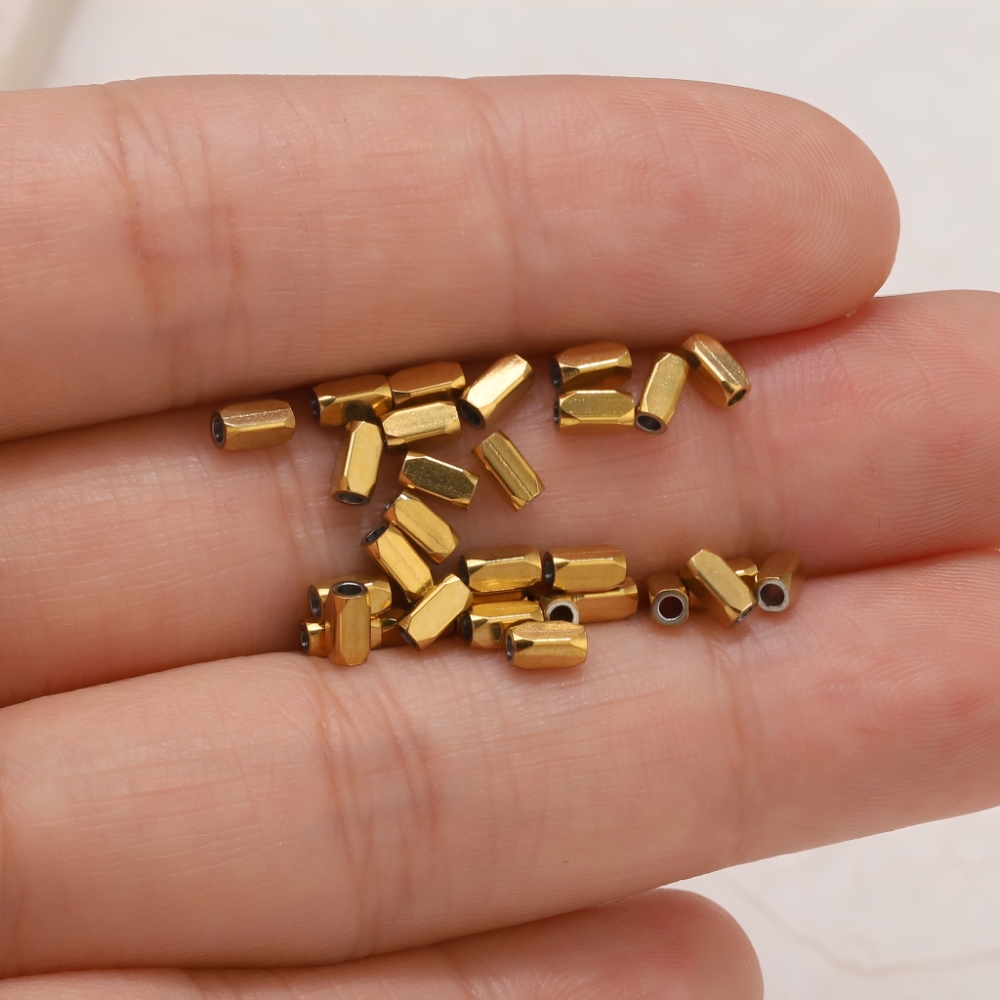 20pcs 18K Gold Stainless Steel - Jewelry Making Supplies Wholesale 评论和价格