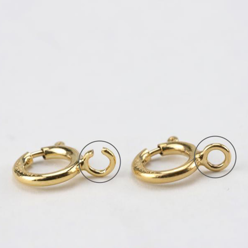 14K Gold Filled Spring Ring Cl - Jewelry Making Supplies Wholesale 评论和价格